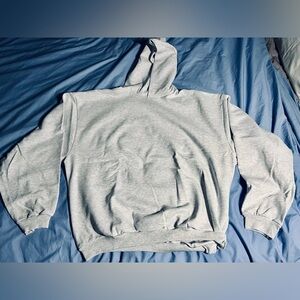 YZY GOSHA SOLID HEATHER GREY HOODIE SIZE 2 DISCONTINUED NEW/NEVER WORN